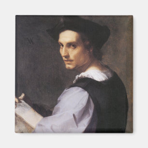 Portriat of a Young Man Magnet