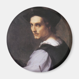 Portriat of a Young Man Magnet