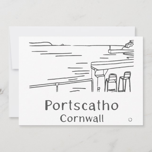 Portscatho Harbor Card (Front)