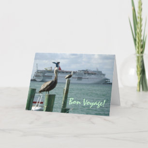 Portside View No. 2 Bon Voyage Card