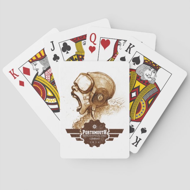 Portsmouth Aero BICYCLE BRAND Playing Cards (Back)