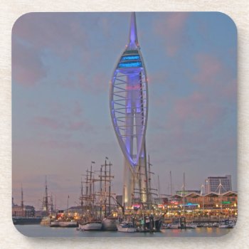 Portsmouth  Hampshire  England Beverage Coaster by takemeaway at Zazzle