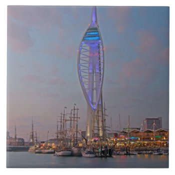 Portsmouth  Hampshire  England Tile by takemeaway at Zazzle
