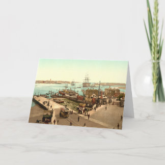 Portsmouth Harbor, Hampshire, England Card