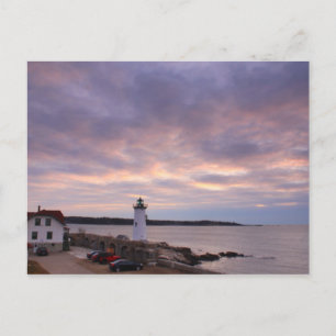 Portsmouth Harbor Lighthouse View from Fort Postcard