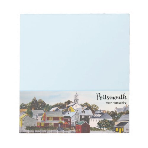 Portsmouth Harbor New Hampshire Notepad