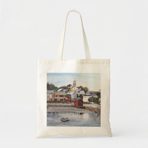 Portsmouth Harbor New Hampshire Tote Bag