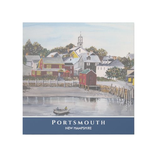 Portsmouth Harbor New Hampshire USA Painting Gallery Wrap