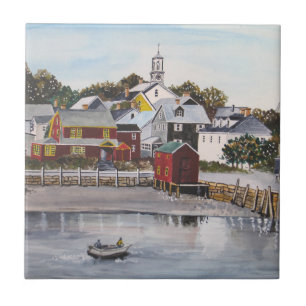 Portsmouth Harbour, New Hampshire Ceramic Tile