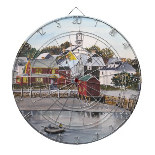 Portsmouth Harbour New Hampshire Dartboard