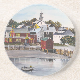 Portsmouth Harbour, New Hampshire Drink Coaster