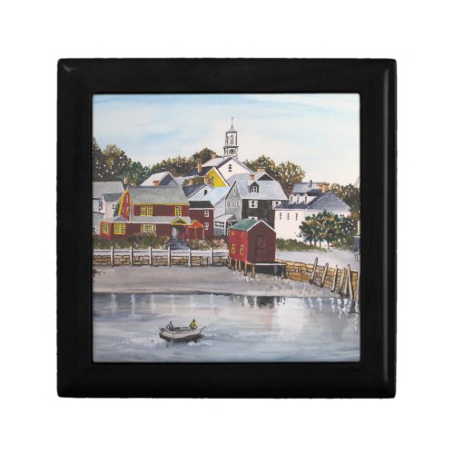 Portsmouth Harbour New Hampshire Jewelry Box