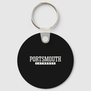 Portsmouth High School Lacrosse Keychain