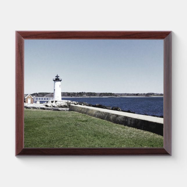Portsmouth Lighthouse Award Plaque (Horizontal)