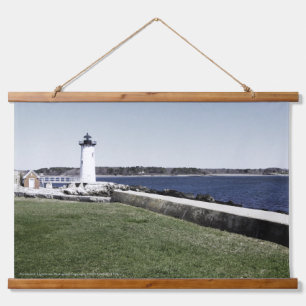Portsmouth Lighthouse Hanging Tapestry