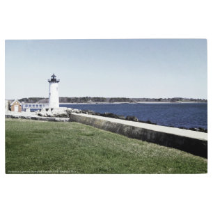 Portsmouth Lighthouse Metal Print