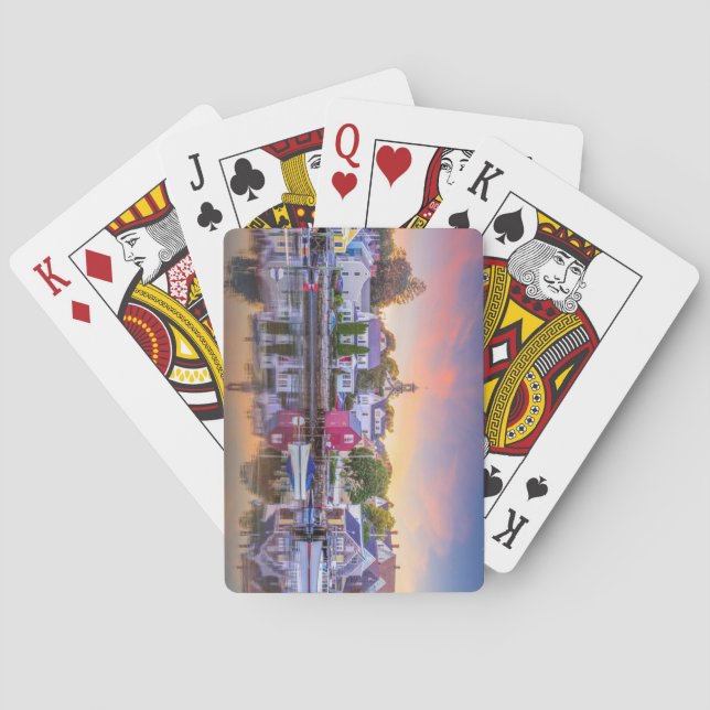 Portsmouth, New Hampshire Poker Cards (Back)