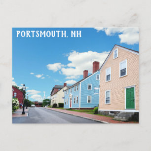 Portsmouth New Hampshire The Hill Historic Houses Postcard