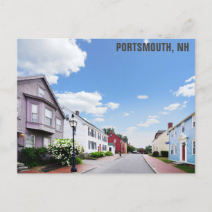 Portsmouth New Hampshire The Hill Historic Houses Postcard