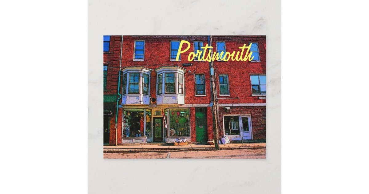 Portsmouth (NH) Postcard Zazzle