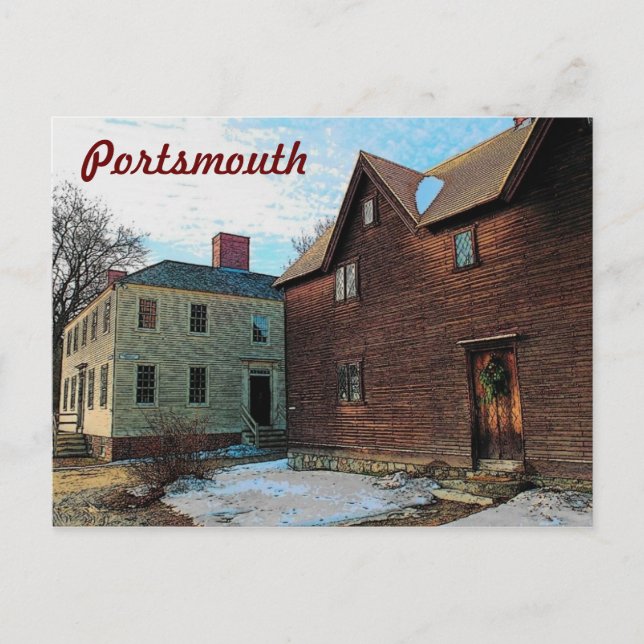 Portsmouth (NH) Postcard (Front)