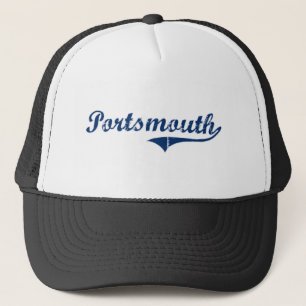 Portsmouth Rhode Island Classic Design Trucker Hat