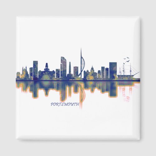 Portsmouth Skyline Magnet