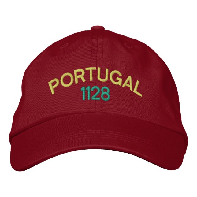 Portugal 1128 Embroidered Hat (Front)