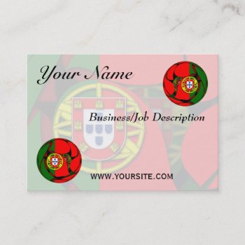 Portugal #1 Business Card by MarianaEwa at Zazzle