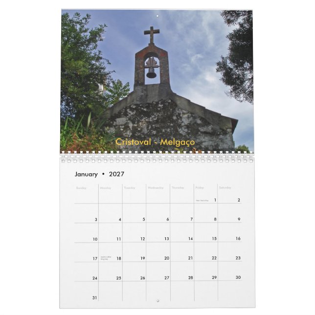 Portugal 2010 calendar 2 (Jan 2027)