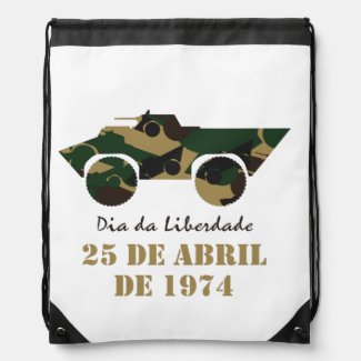 Portugal, 25 de Abril - Freedom Day Drawstring Backpack