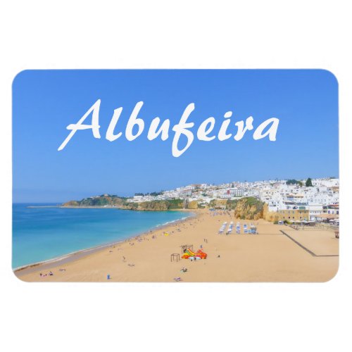 Portugal Albufeira Beach Souvenir Magnet