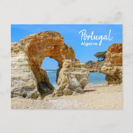 Portugal Algarve Beach Postcard