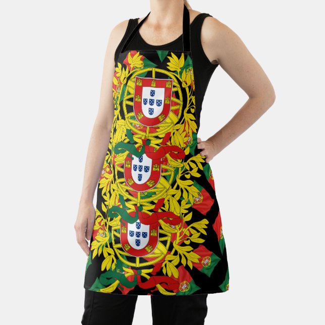 Portugal All-Over Print Apron (Insitu)