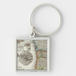 Portugal and Cape Verde Islands Keychain