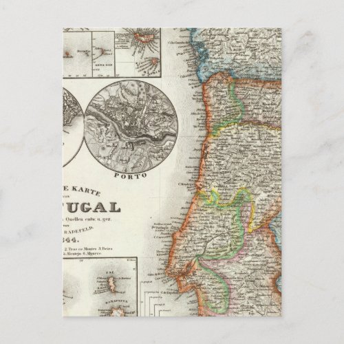 Portugal and Cape Verde Islands Postcard