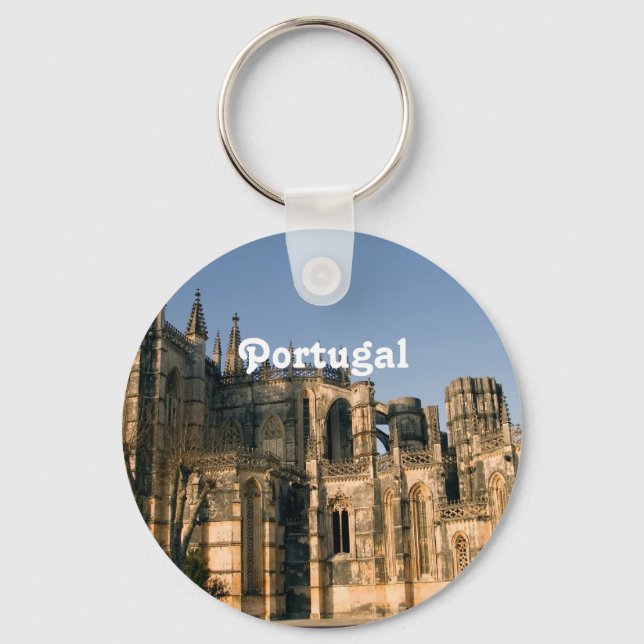 Portugal Architecture Keychain (Front)