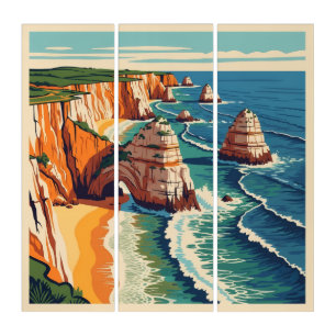 Portugal Atlantic Coast Triptych