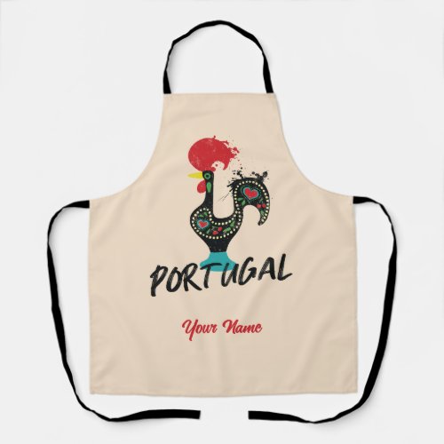 Portugal Barcelos rooster symbol Apron