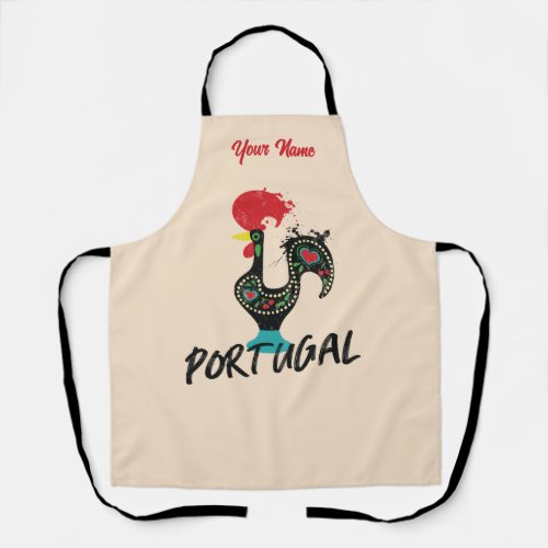 Portugal Barcelos rooster symbol Apron