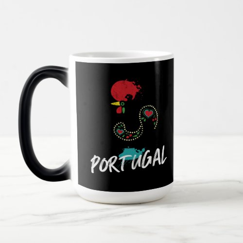 Portugal Barcelos rooster symbol Two_Tone Coffee M Magic Mug