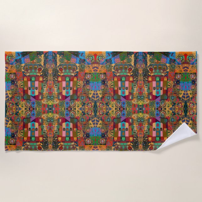  Portugal Beach Towel (Front)