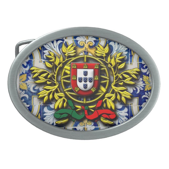 Portugal Belt Buckle (Front)
