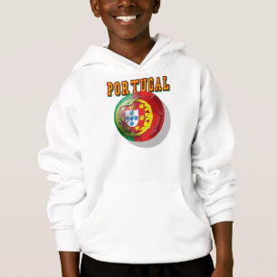 "Portugal" Bola por Portugueses Hoodie
