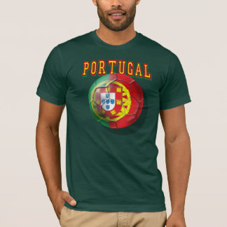 "Portugal" Bola por Portugueses T-Shirt