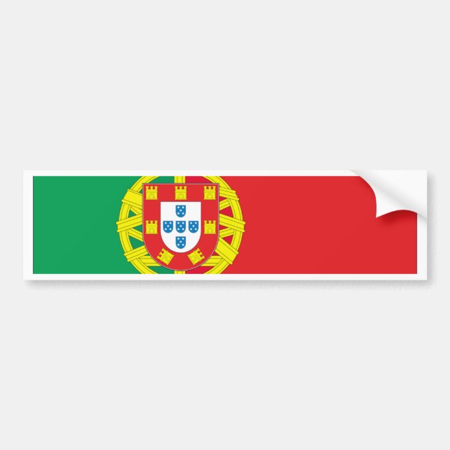 PORTUGAL BUMPER STICKER (Front)