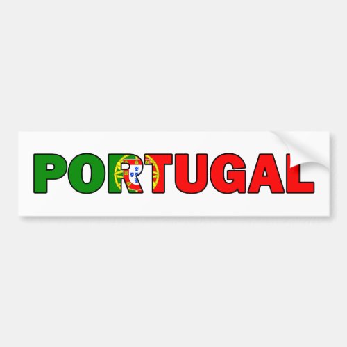Portugal bumper sticker