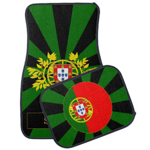 Portugal Car Floor Mat & Portuguese Flag / Patriot