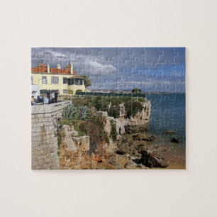 Portugal, Cascais. Praia da Rainha, a beach in 2 Jigsaw Puzzle