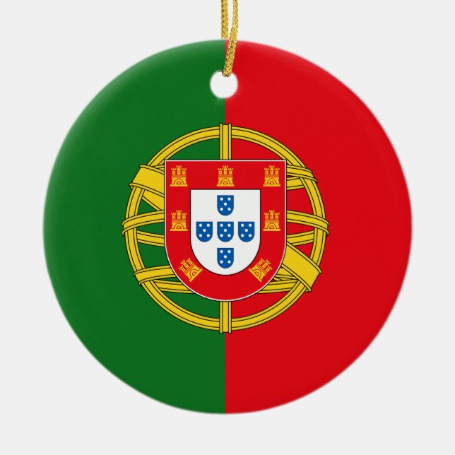 Portugal Ceramic Ornament (Front)